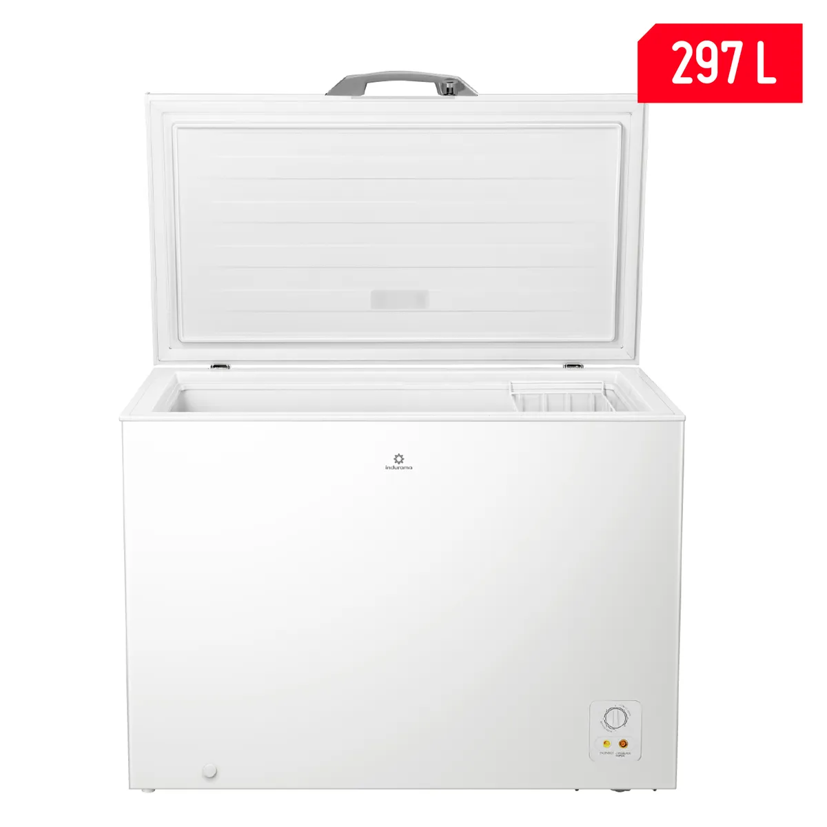INDURAMA - Congelador Indurama 297 LT CI-320BL Blanco