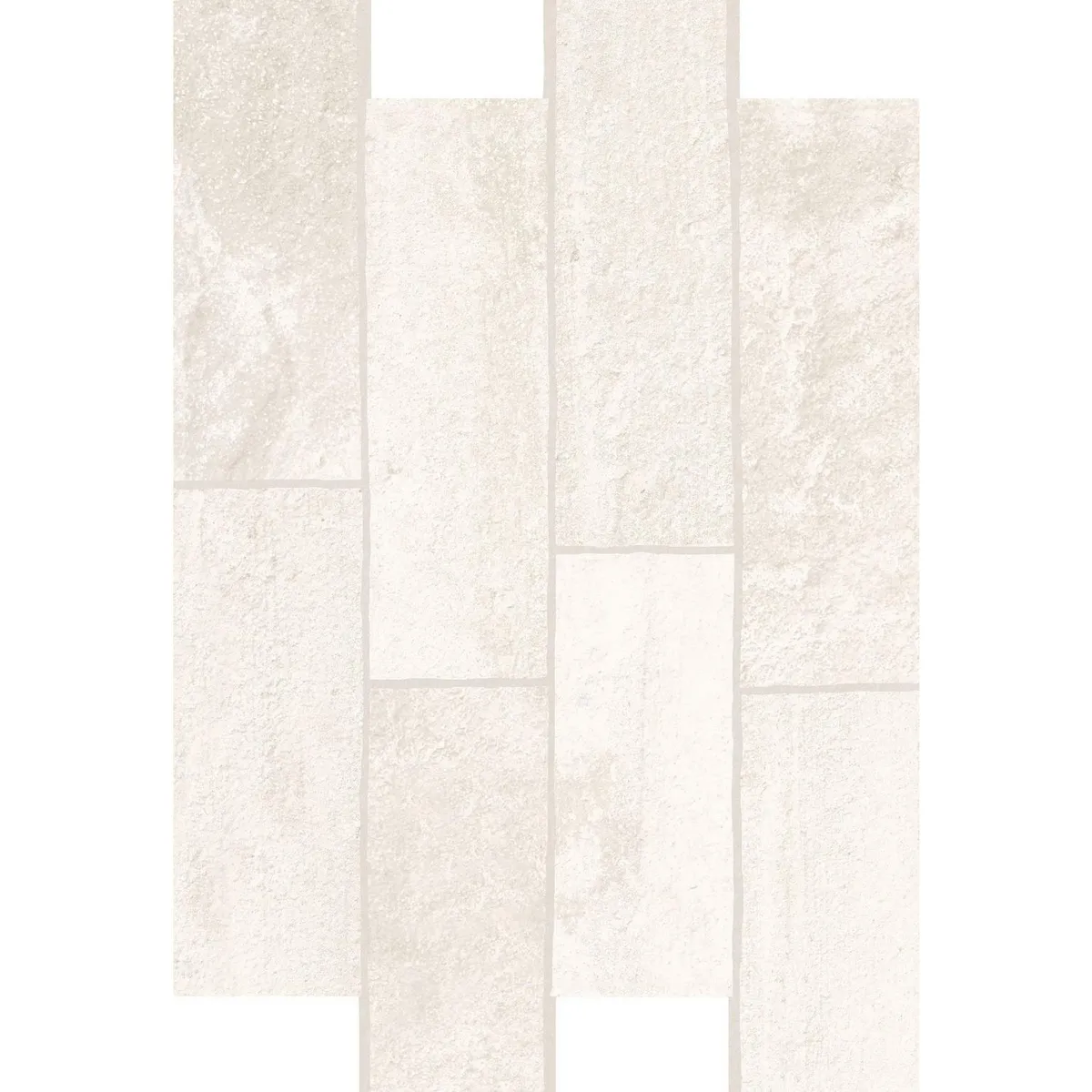 PORCELANITE - Fachaleta Cerámica Urban Blanco 30x45cm 1.51m2 para muro
