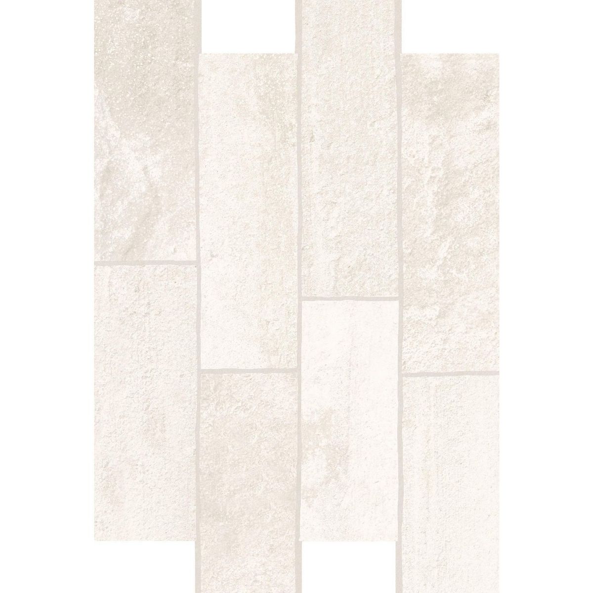 PORCELANITE - Fachaleta Cerámica Urban Blanco 30x45cm 1.51m2 para muro