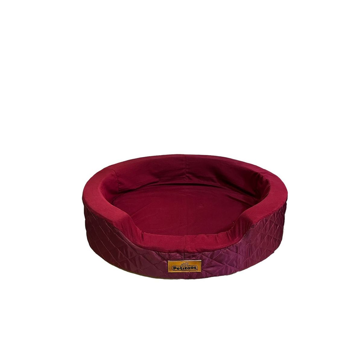 PETIZOOS - Cama para Perros de Algodon Guinda Talla 1