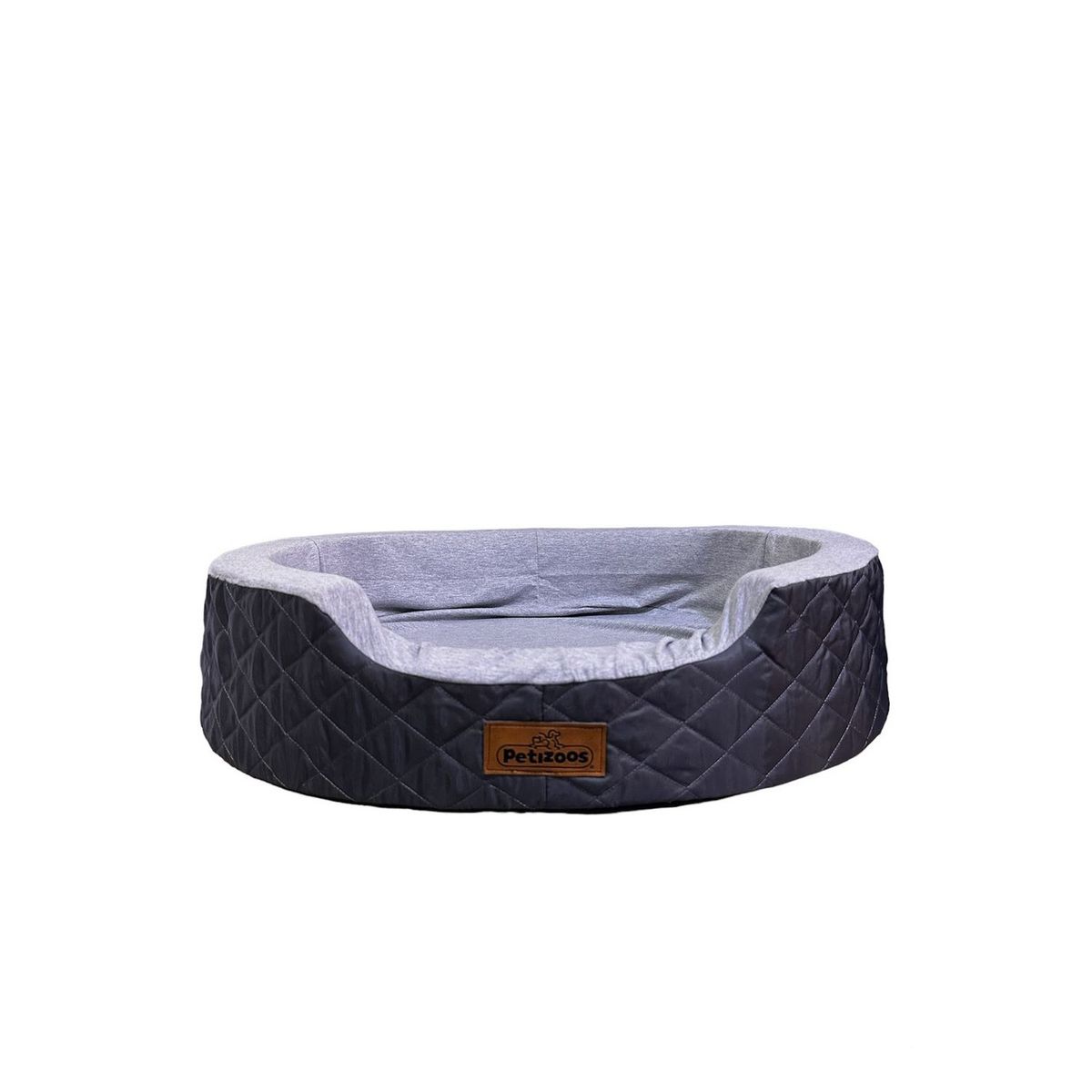 PETIZOOS - Cama para Perros de Algodón Gris 14x40x38cm