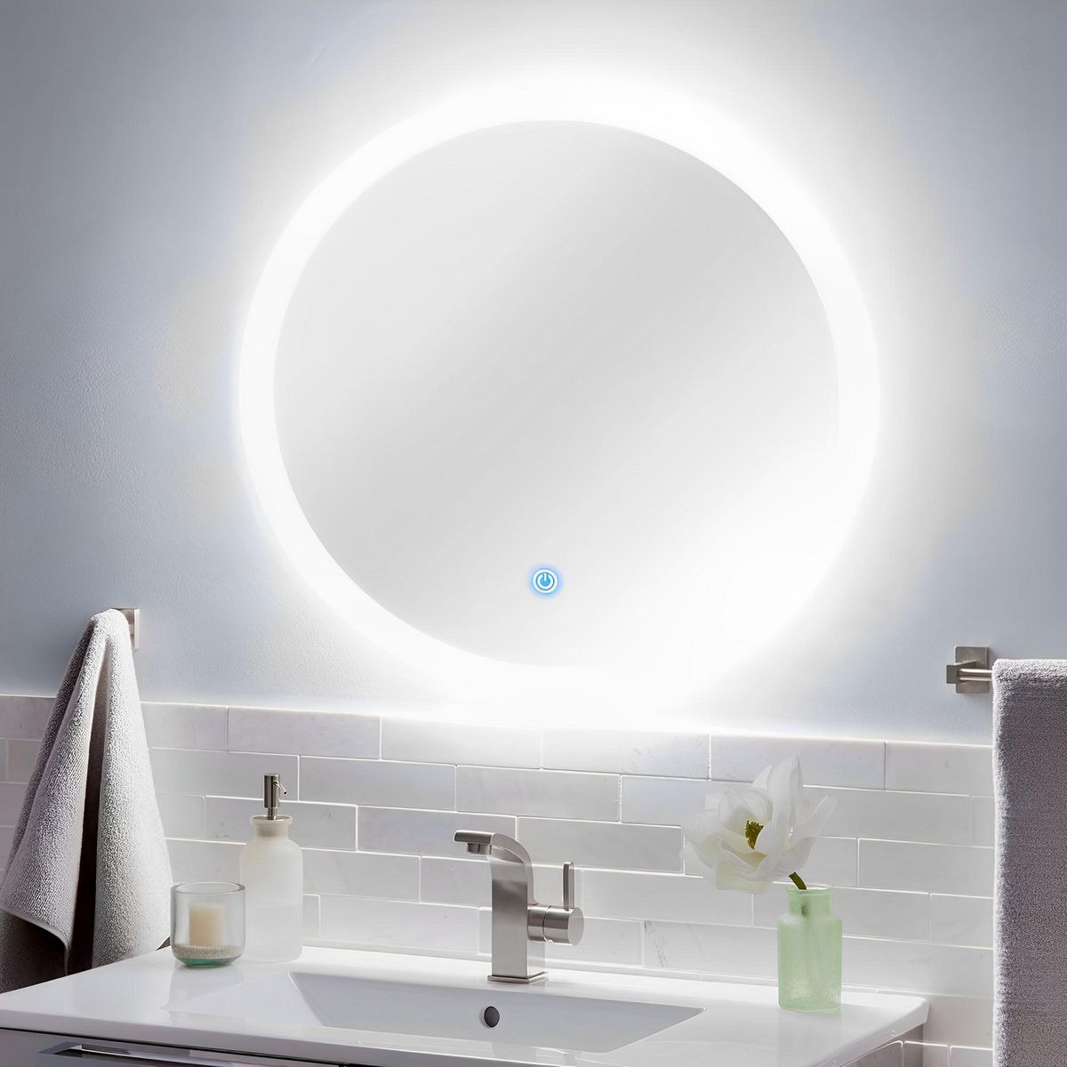 AMERICAN FURNITURE - Espejo LED de Baño Apolo