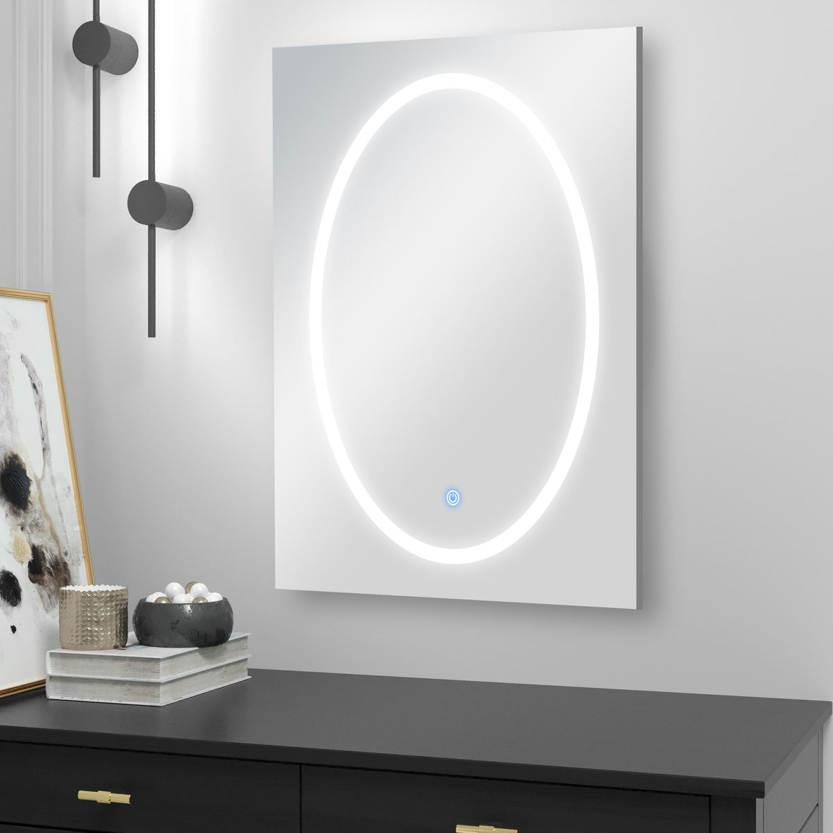AMERICAN FURNITURE - Espejo Luz para Baño Aurora