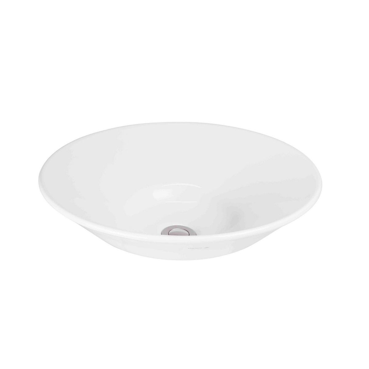 TREBOL - Lavatorio para Sobreponer Divani Redondo Blanco