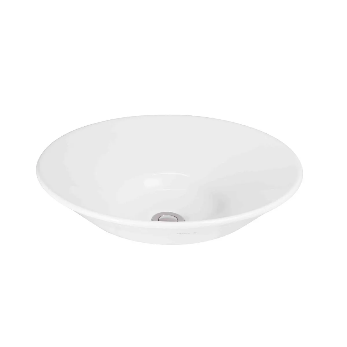 TREBOL - Lavatorio para Sobreponer Divani Redondo Blanco