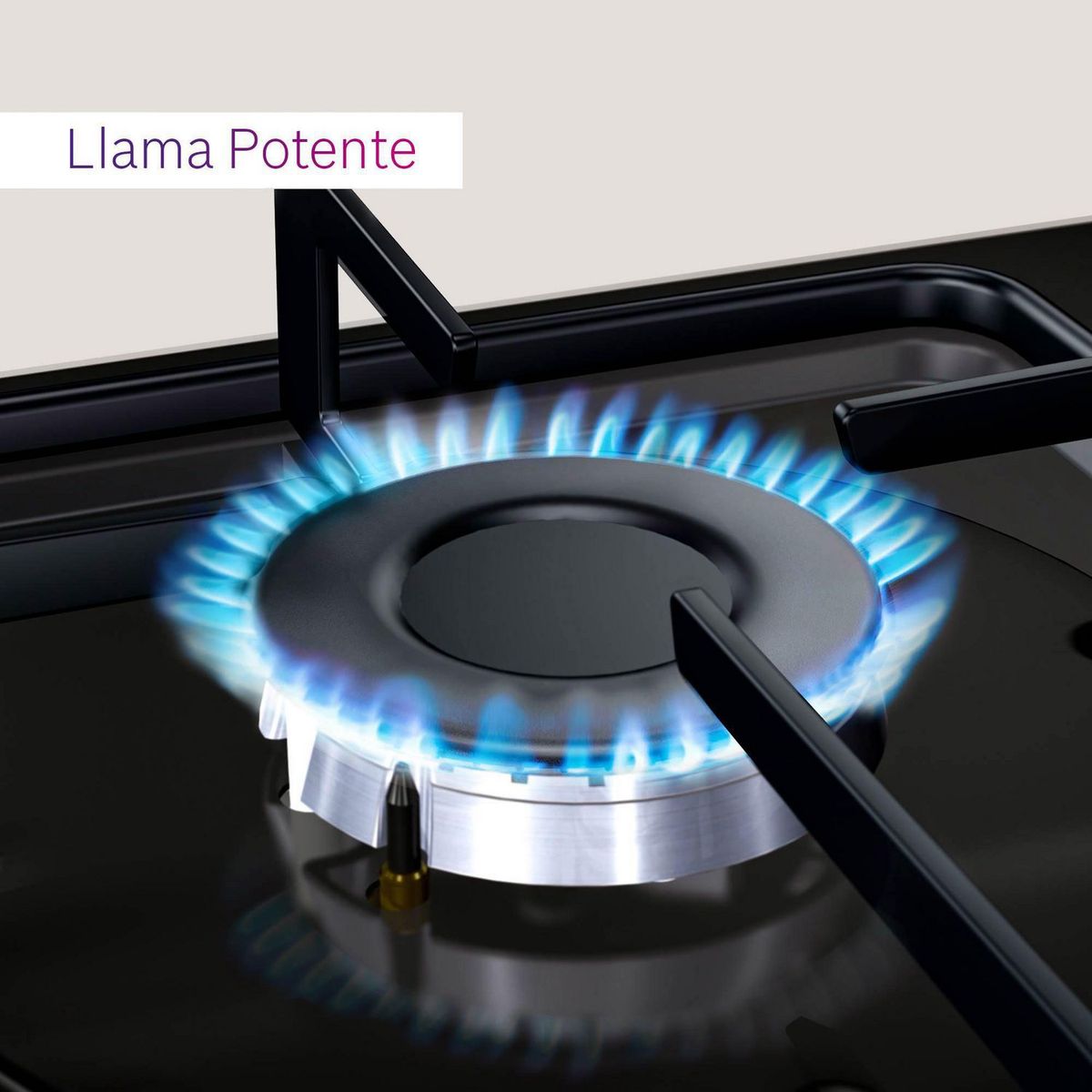 BOSCH - Cocina empotrable Gas Bosch POP6B6B80 X4 Quemadores