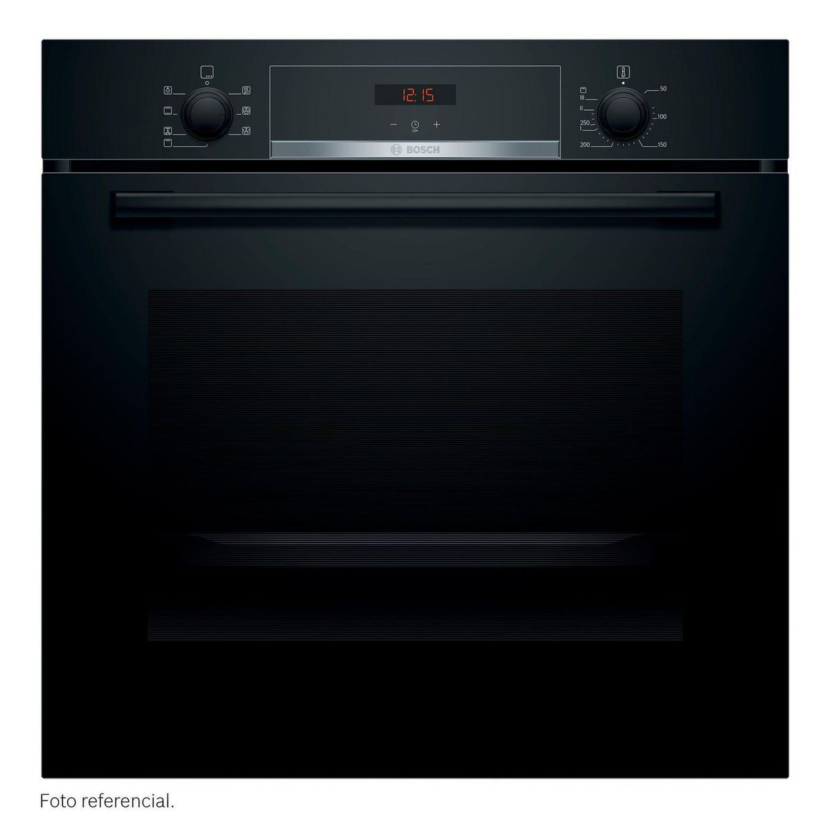 BOSCH - Horno Empotrable Bosch Eléctrico 71 Lt HBA513BB1 Negro