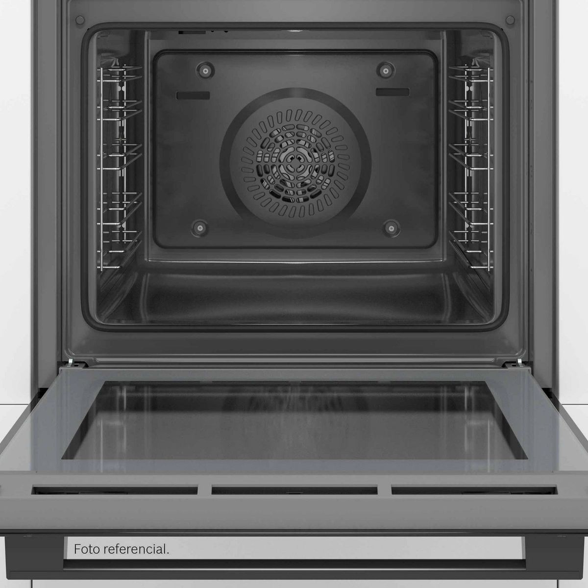 BOSCH - Horno Empotrable Bosch Eléctrico 71 Lt HBA513BB1 Negro