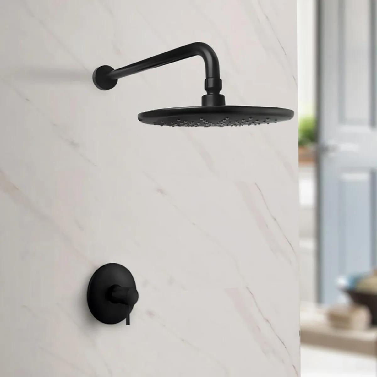 VAINSA - Monocomando para Ducha con Salida Española Bali