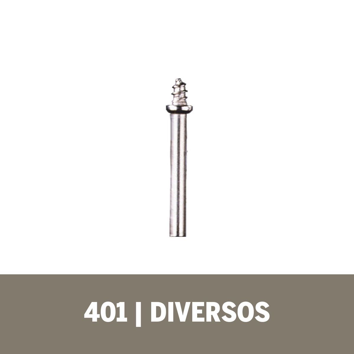 BOSCH - Mandril Vástago para Accesorios de Fieltro Dremel