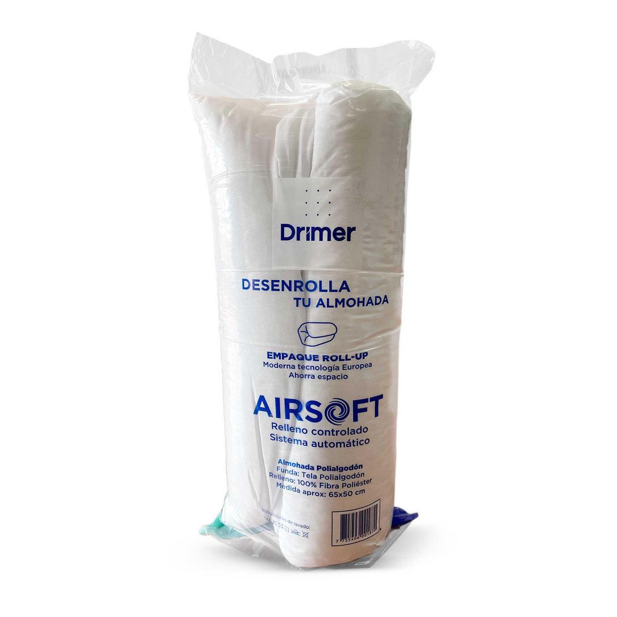 DRIMER - Almohada Enrrollada Estándar