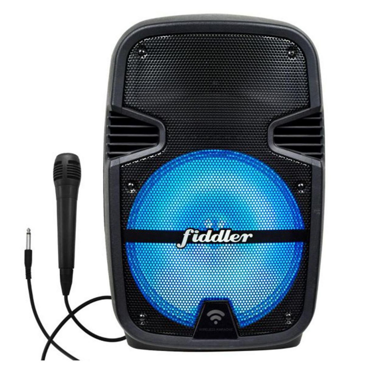 FIDDLER - Parlante Karaoke Bluetooth 12" Micrófono FD-PKBT12 Fiddler