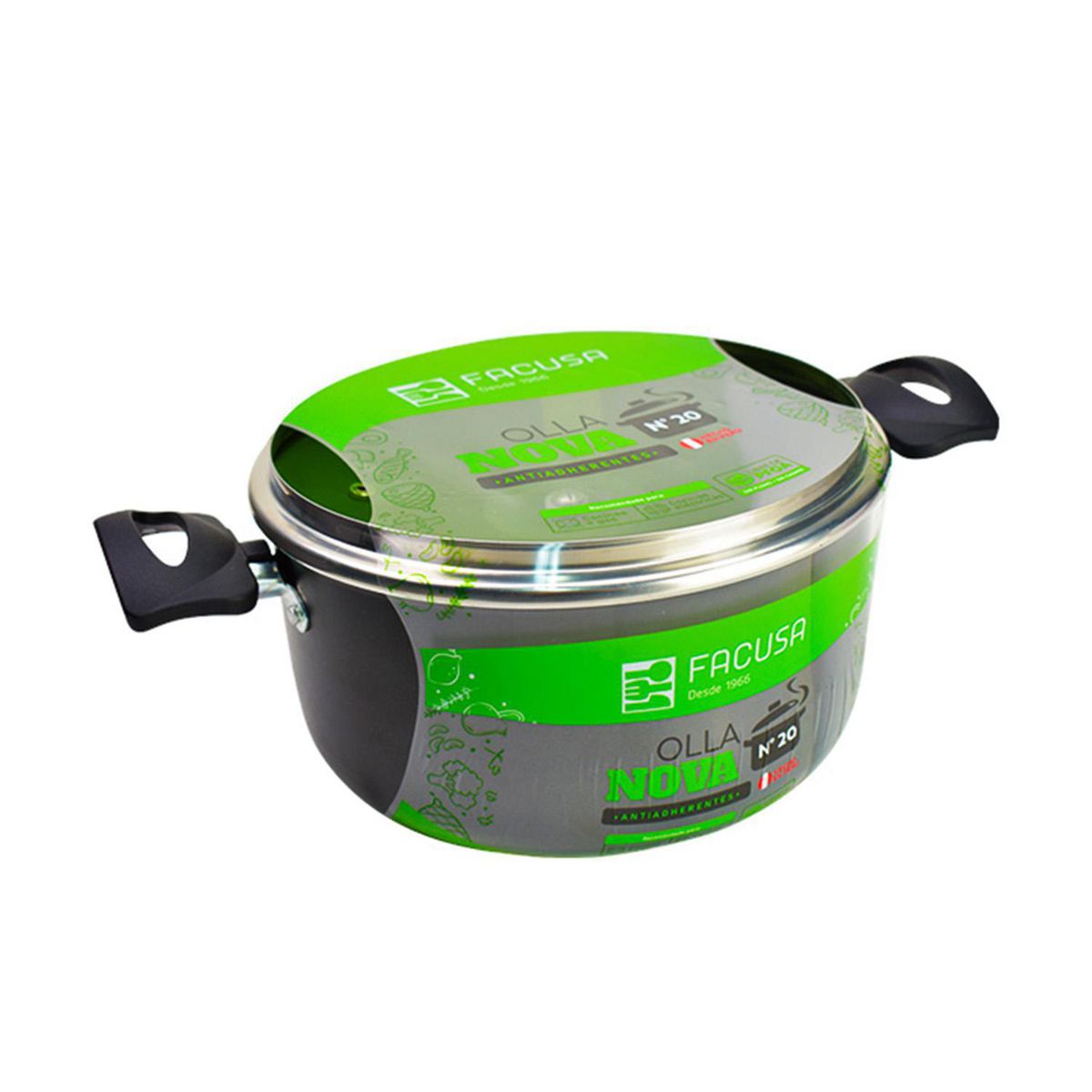 Olla 20 Cm. Nova Antiadherente, marca FACUSA - Foto Principal