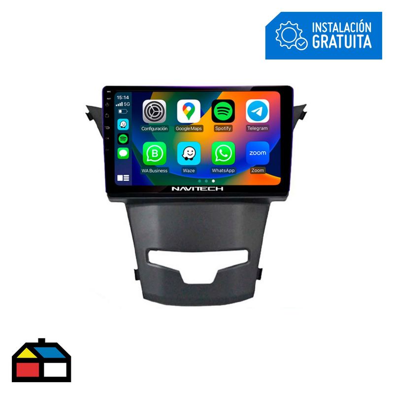 NAVITECH - Autoradio Multimedia Navitech Ssangyong Korando 2013 ? 2017