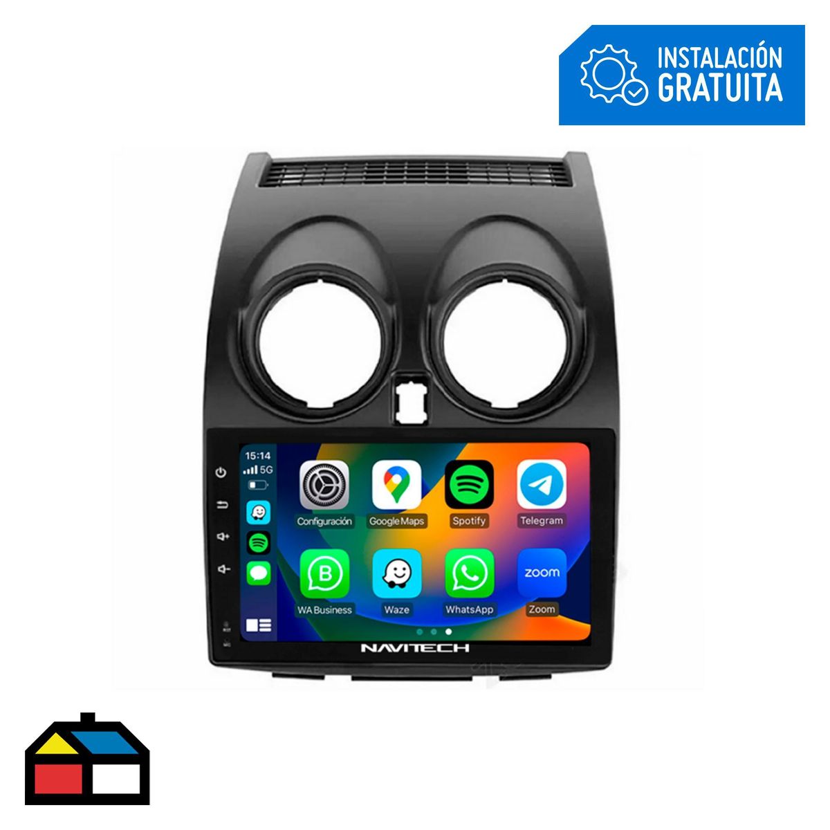 NAVITECH - Autoradio Navitech Multimedia Nissan Qashqai 2007 – 2013