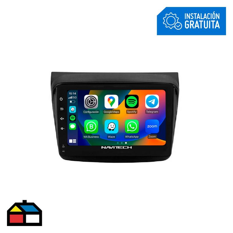 NAVITECH - Autoradio Multimedia para Mitsubishi y Nativa Montero Sport