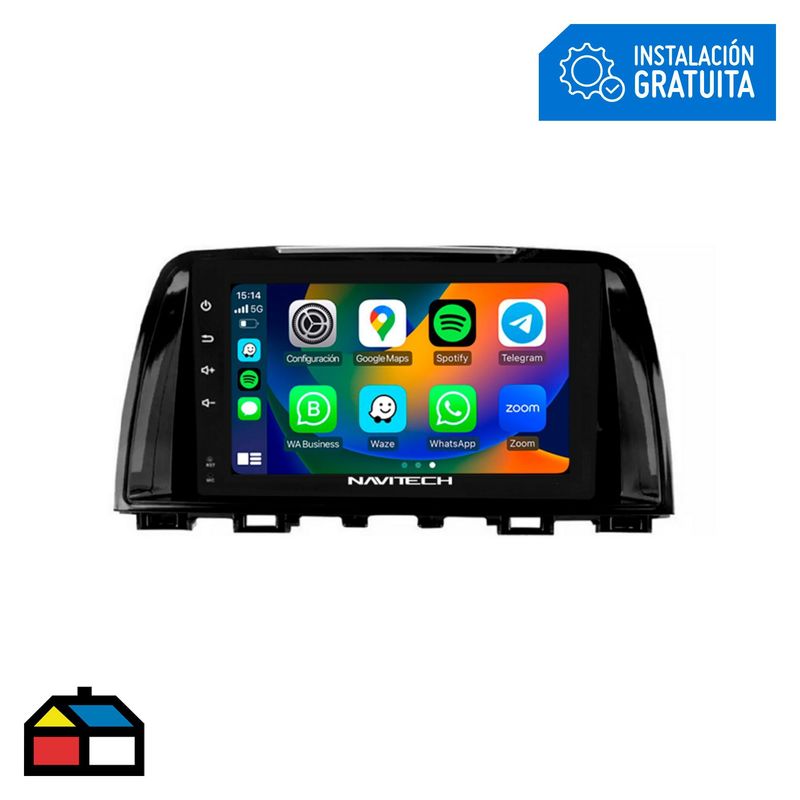 NAVITECH - Autoradio Multimedia Navitech Mazda 6 2014 ? 2018