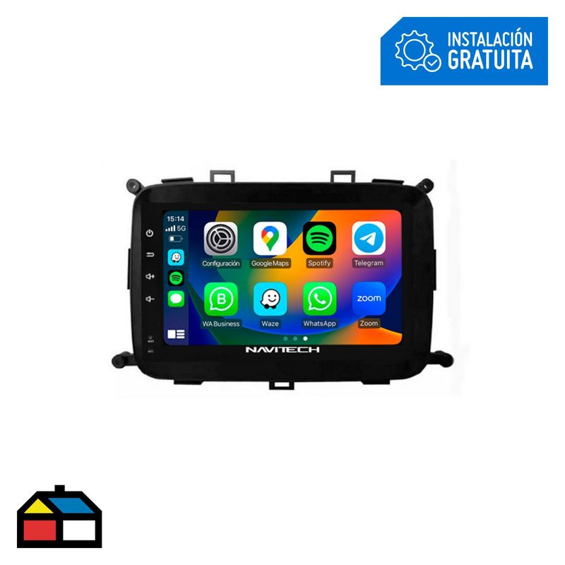 NAVITECH - Autoradio Multimedia Navitech Kia Carens 2014 ? 2019