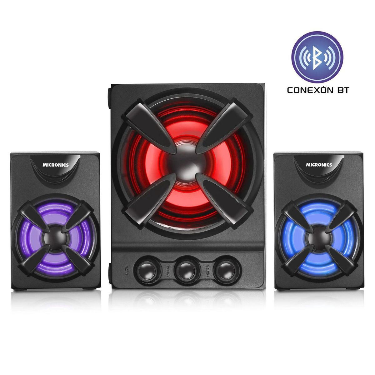 MICRONICS - Parlante Gamer para PC o Laptop Micronics Player S601