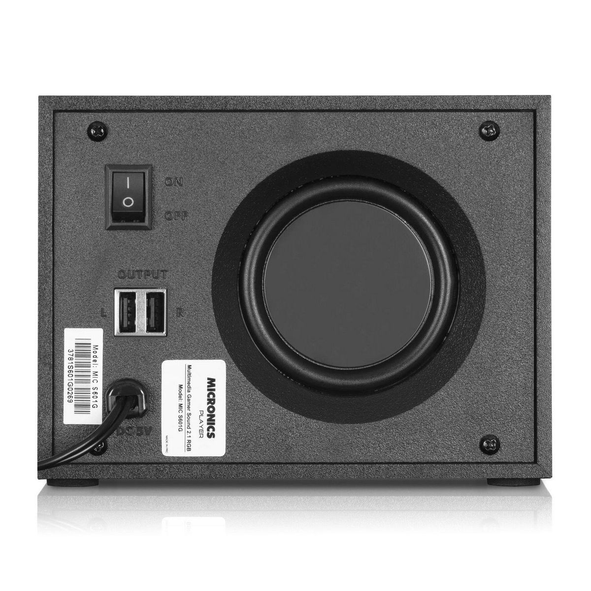 MICRONICS - Parlante Gamer para PC o Laptop Micronics Player S601