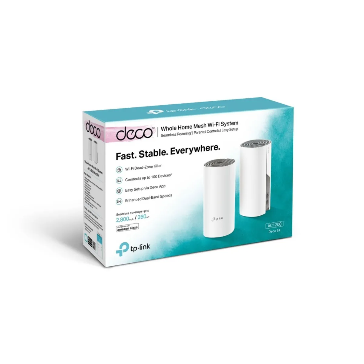 TP LINK - Sistema Wi-Fi Mesh - Deco E4-2