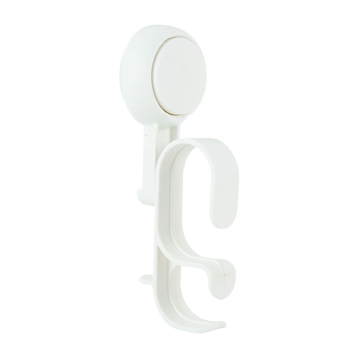 BASA - Gancho Organizador Multiuso con Succión Blanco