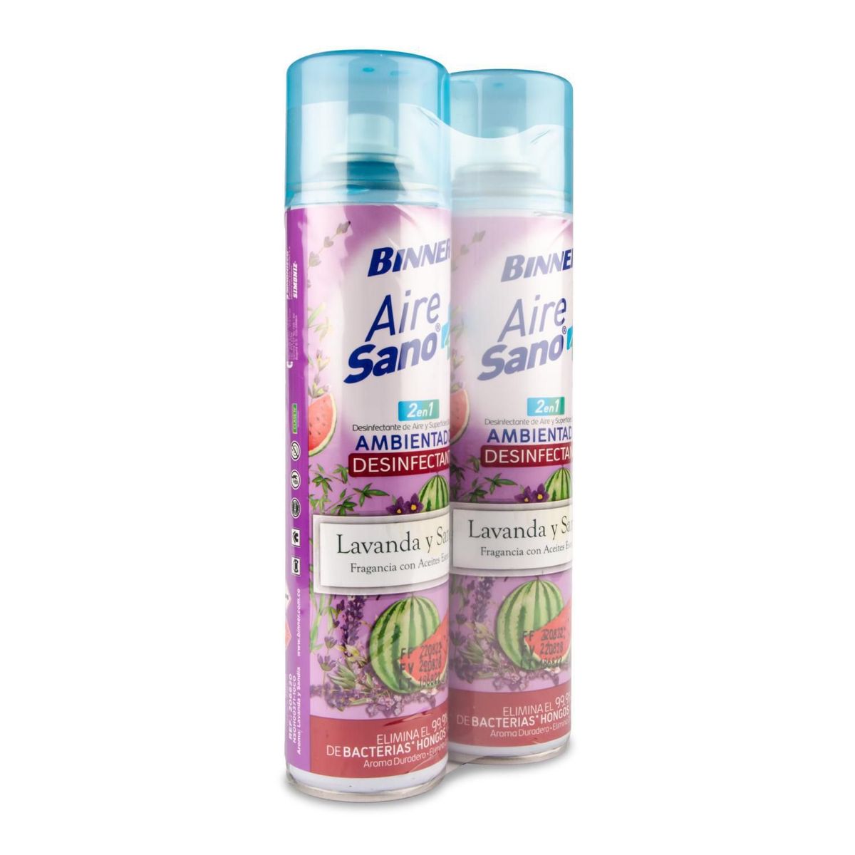 BINNER - Ambientador Binner En Bolsa Extracto De Limón