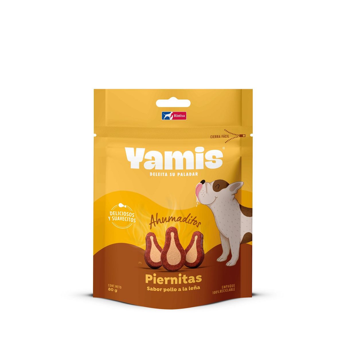  - Piernitas Sabor Pollo a la Leña Yamis 80G