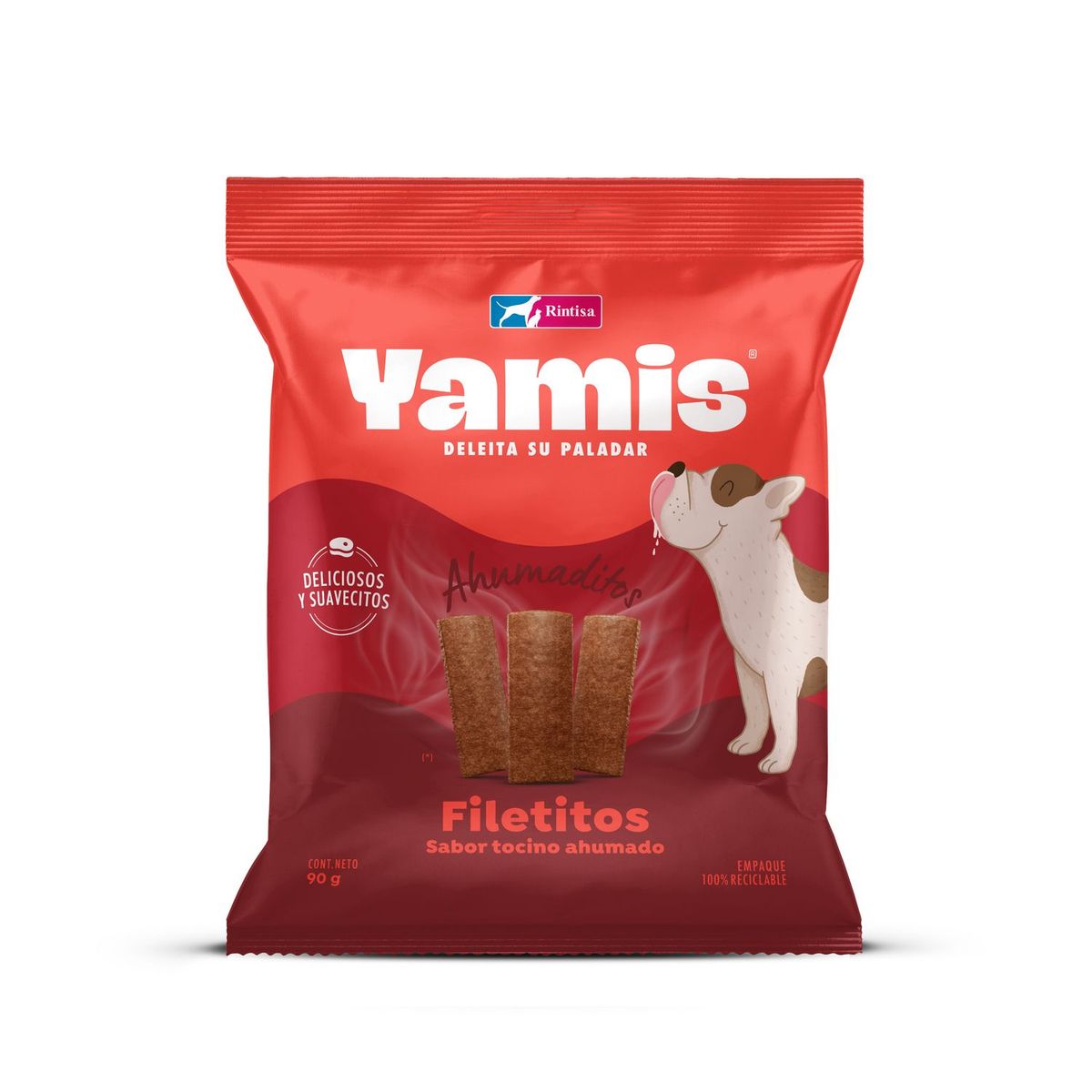 - Filetitos Sabor Tocino Ahumado Yamis 90G