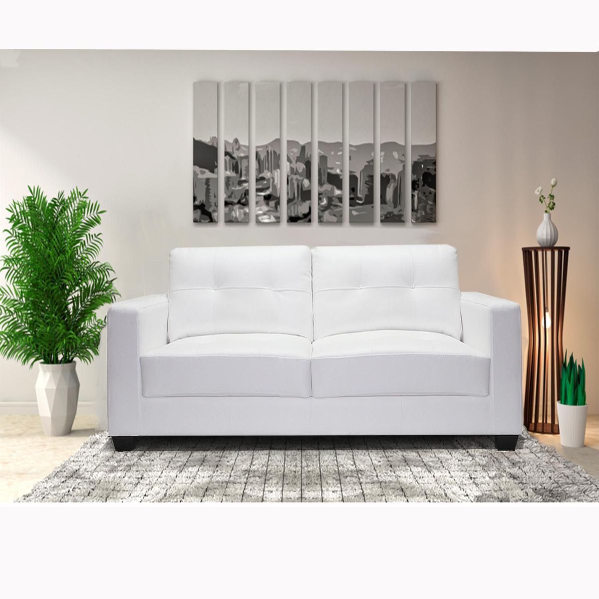 CASA BELLA - Sofá 3 Cuerpos New Roma