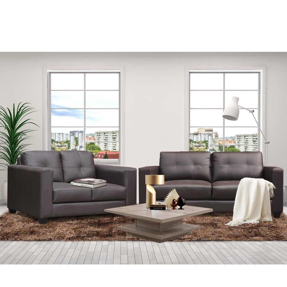 CASA BELLA - Juego de Sala 3-2 Cuerpos New Roma