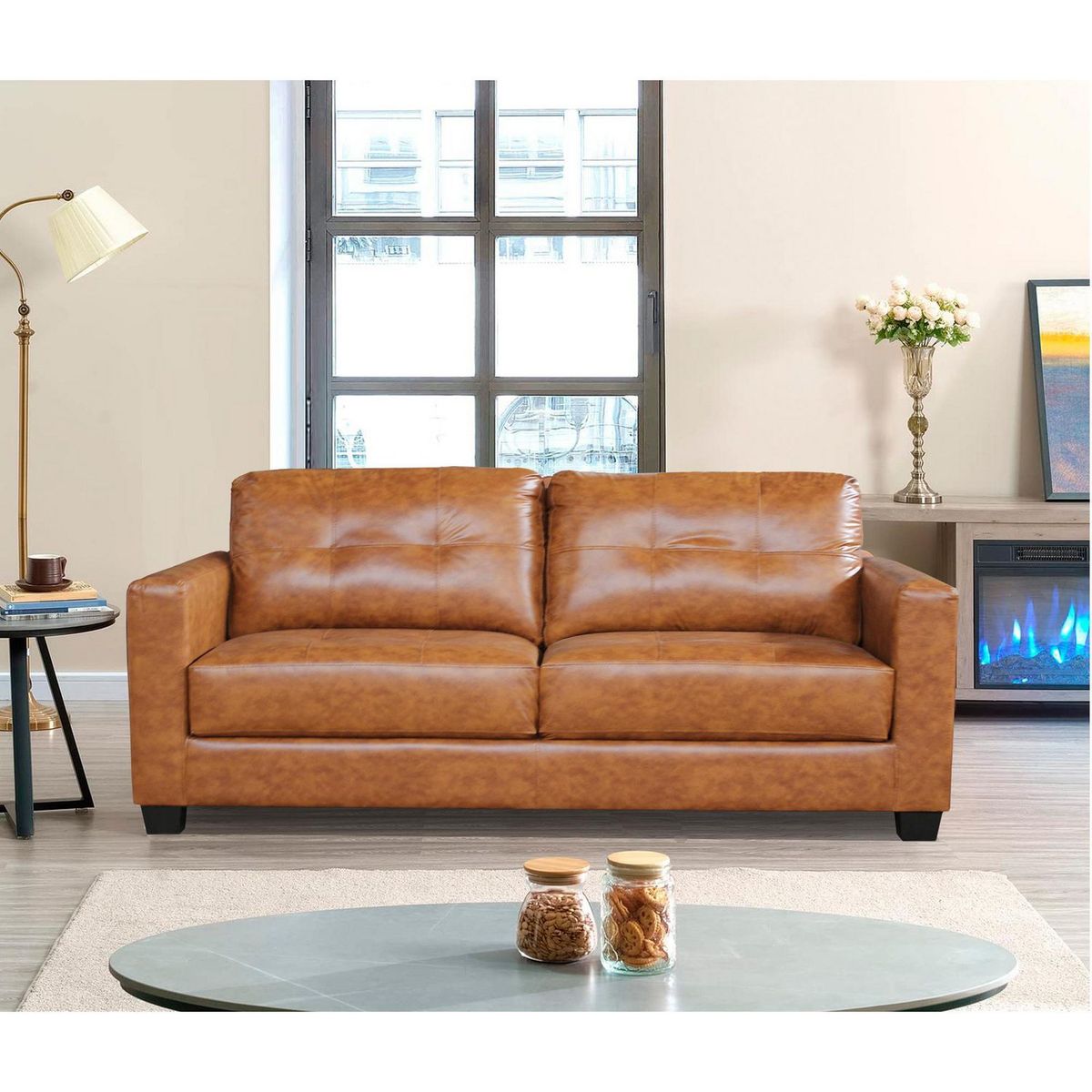 CASA BELLA - Sofá 3 Cuerpos New Roma