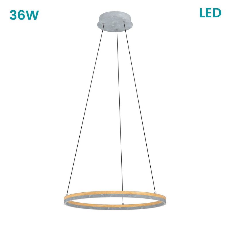 EGLO - Lámpara Colgante Cadinaro LED 1 Luz 36W