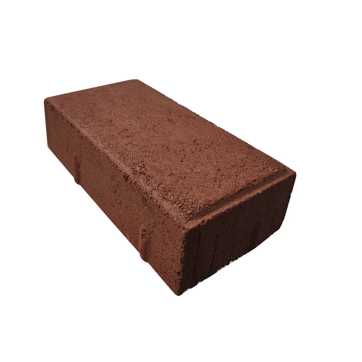  - Adoquin Ecológico Rectangular Rojo 10x20x6cm