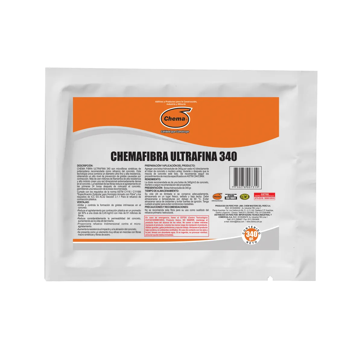 CHEMA - Chemafibra Ultrafina 340g