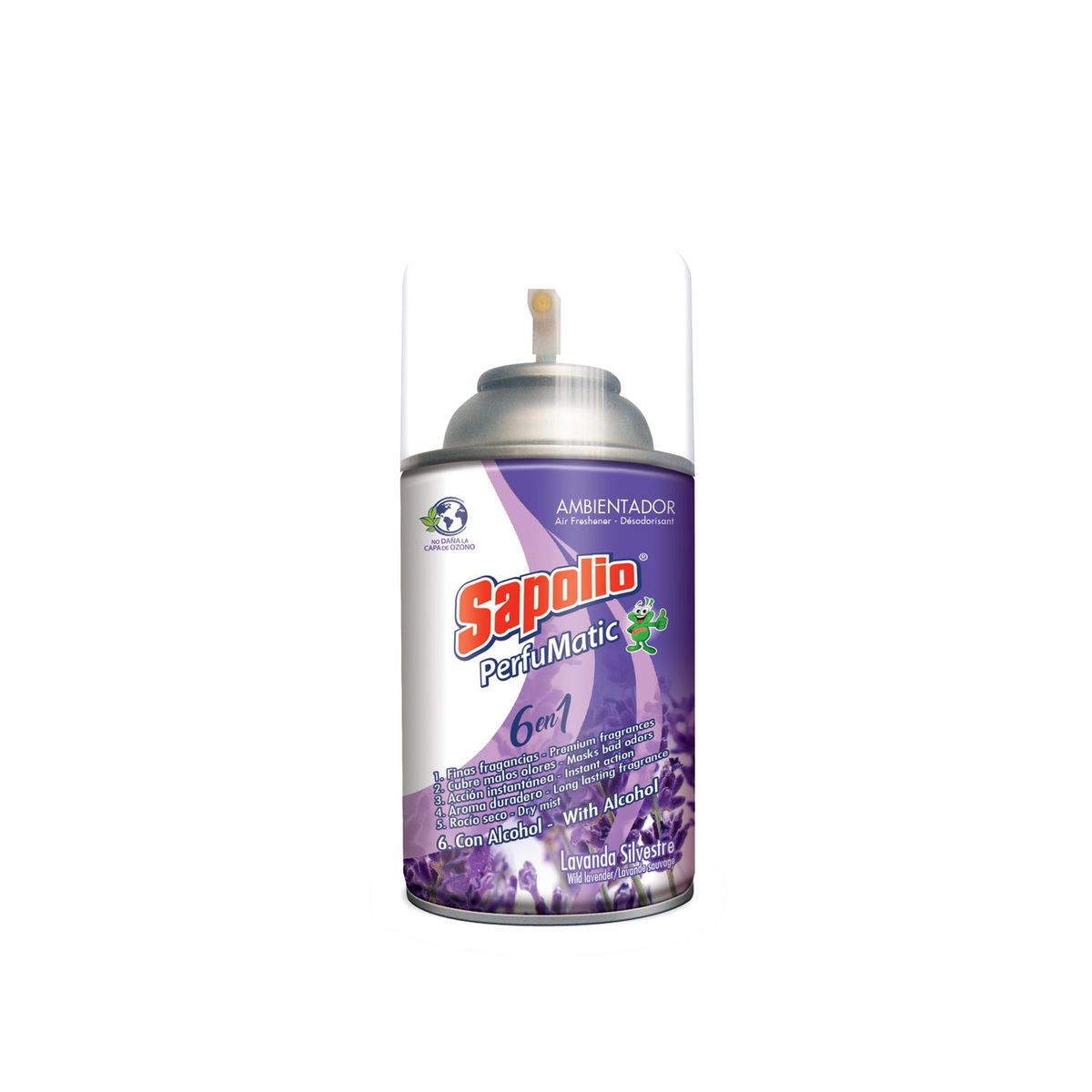 SAPOLIO - Ambientador Sapolio Eléctrico Lavanda 240Ml