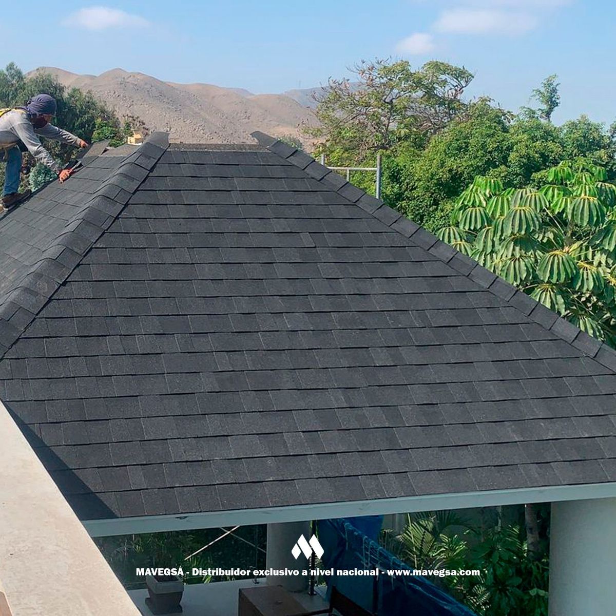 IKO - Teja Asfáltica Cambridge Negra 3.1m2