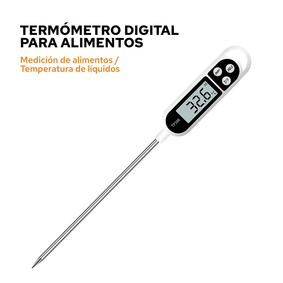BBQ MASTER - Termómetro Digital de Parrilla