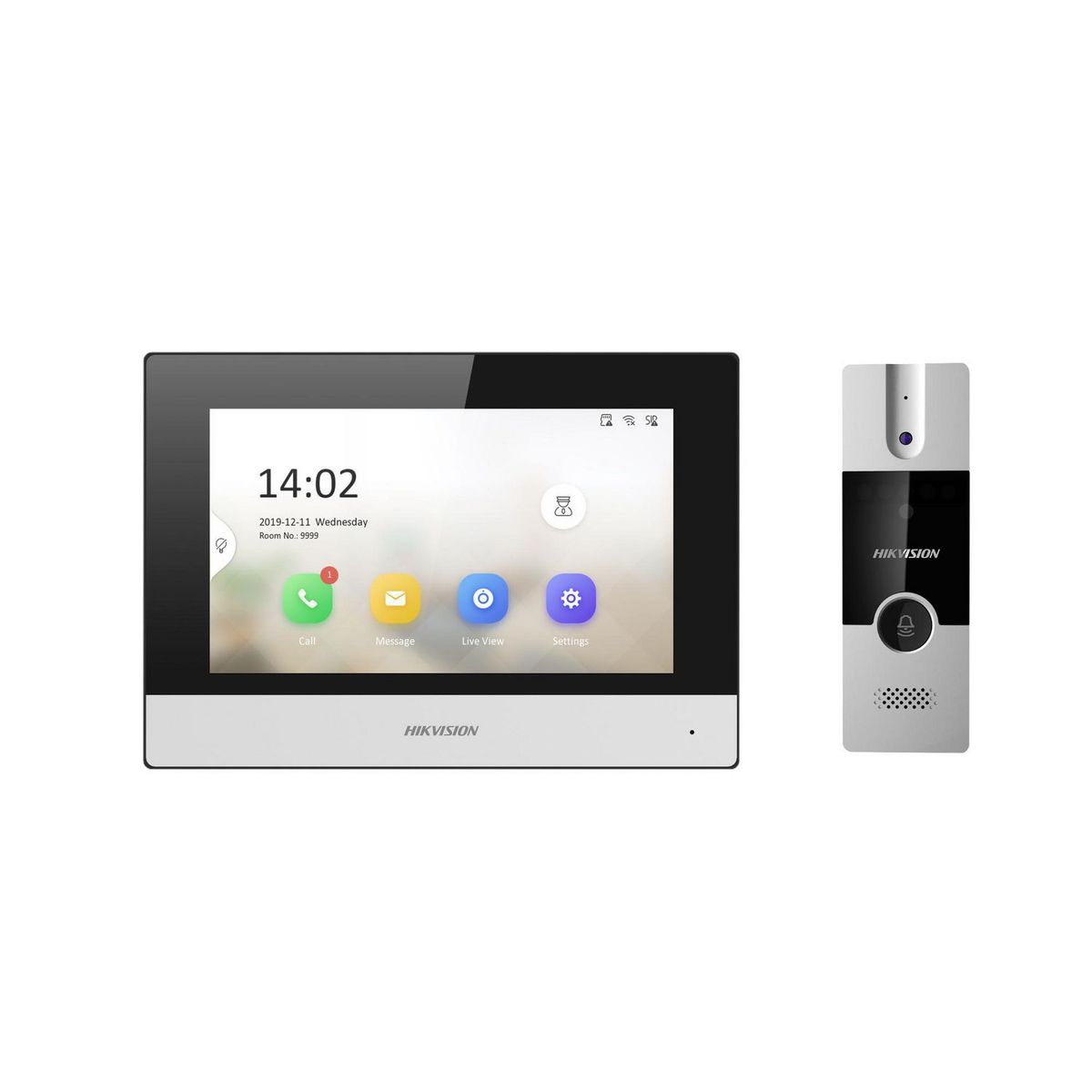 HIKVISION - Kit de Videoportero Híbrido