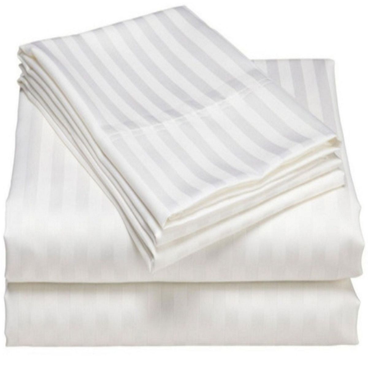 GENERICO - Sábana Premium Satinada 1.5 Plazas Blanco