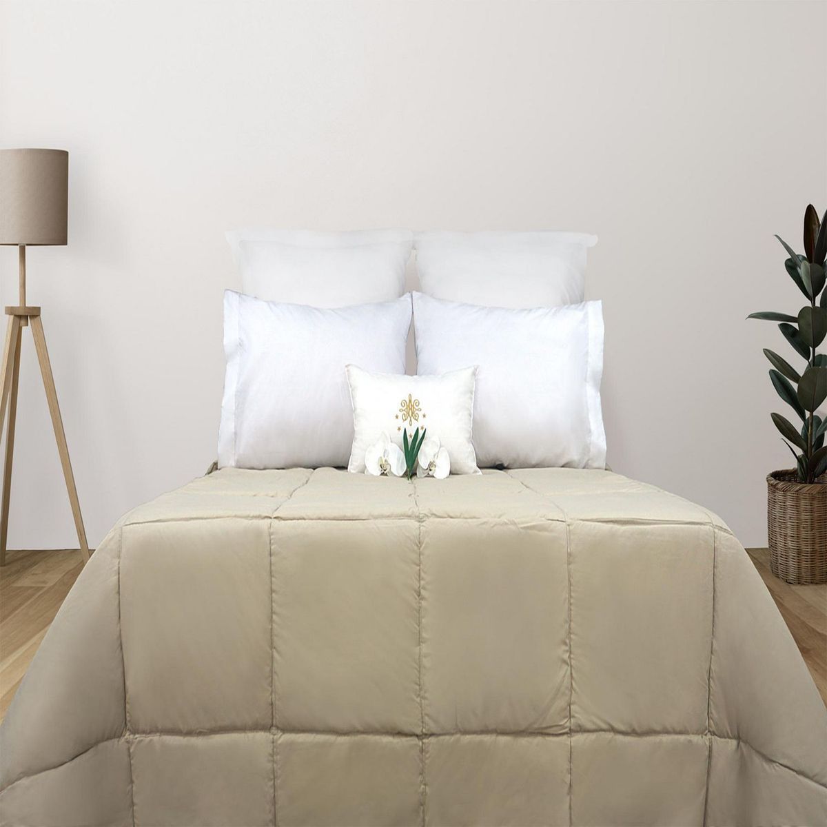 GENERICO - Edredón Deluxe 2 Plazas Arena