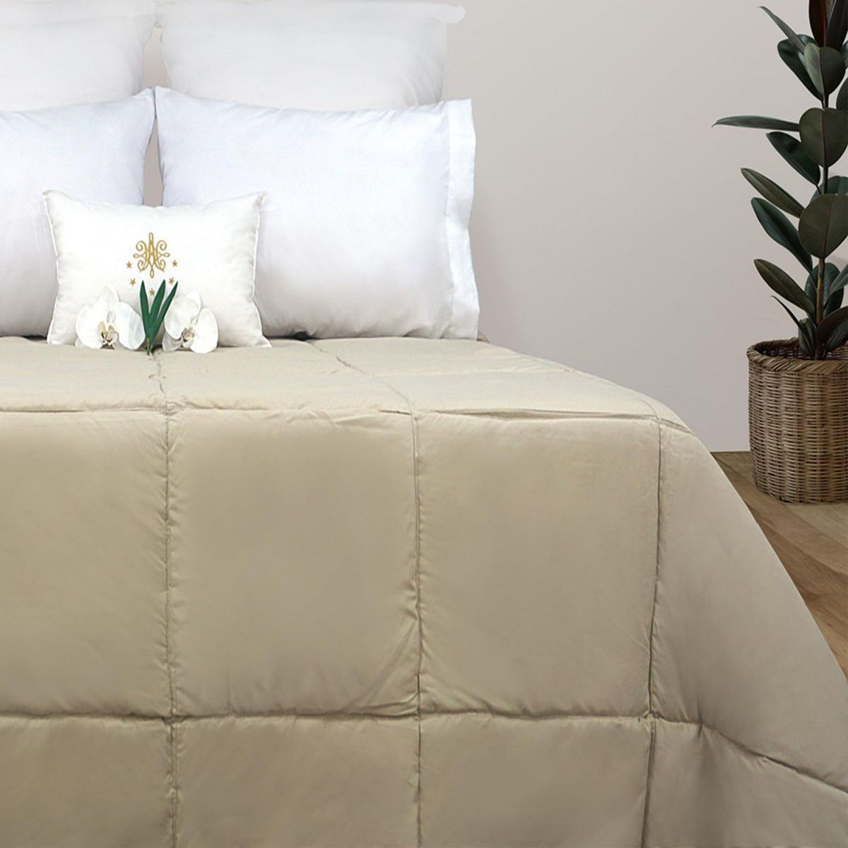 GENERICO - Edredón Deluxe 2 Plazas Arena