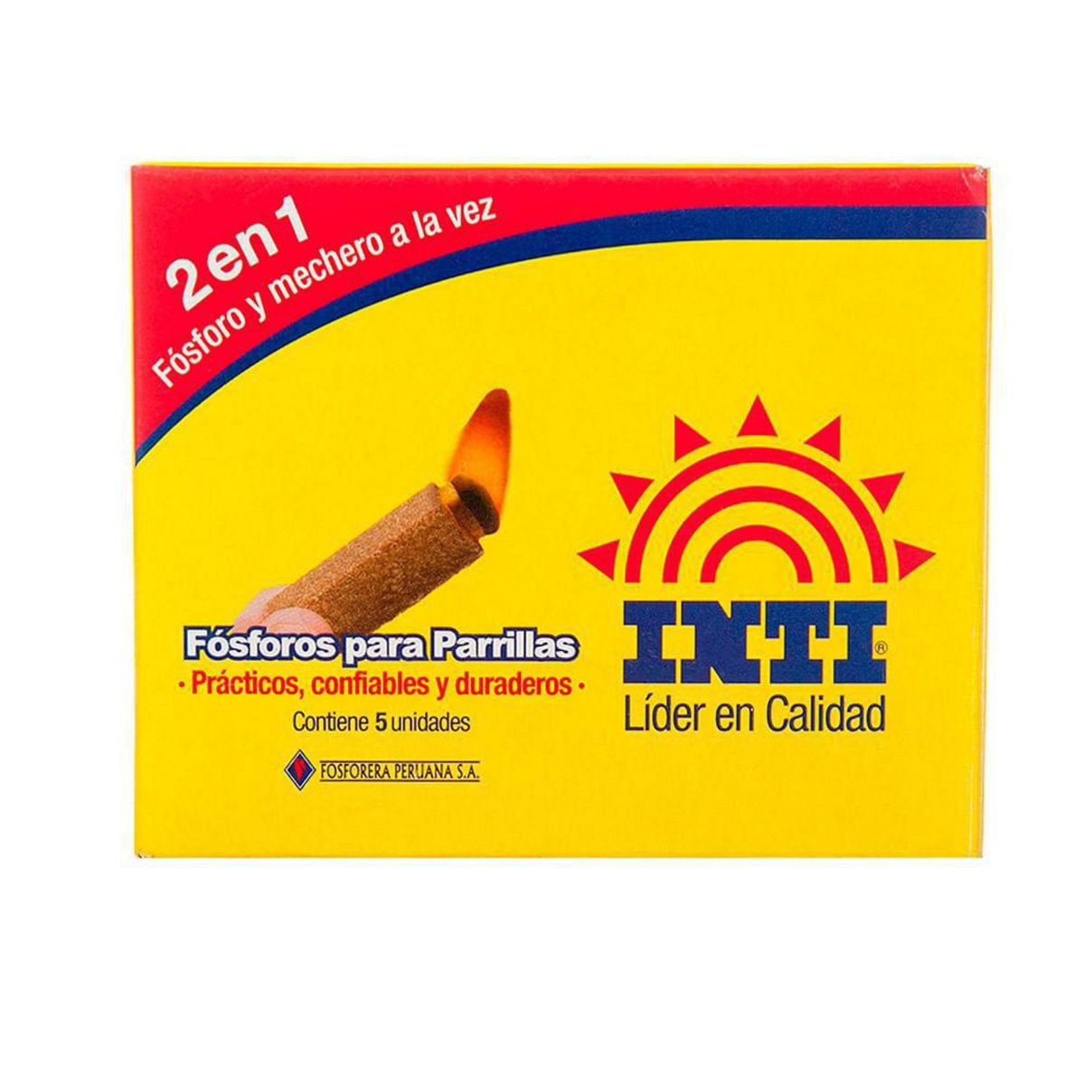 INTI - Fosforos Parrilleros x 5 Unidades