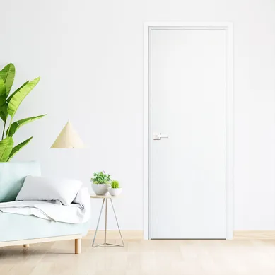 Puerta Interior Aspen 85x207cm Blanco