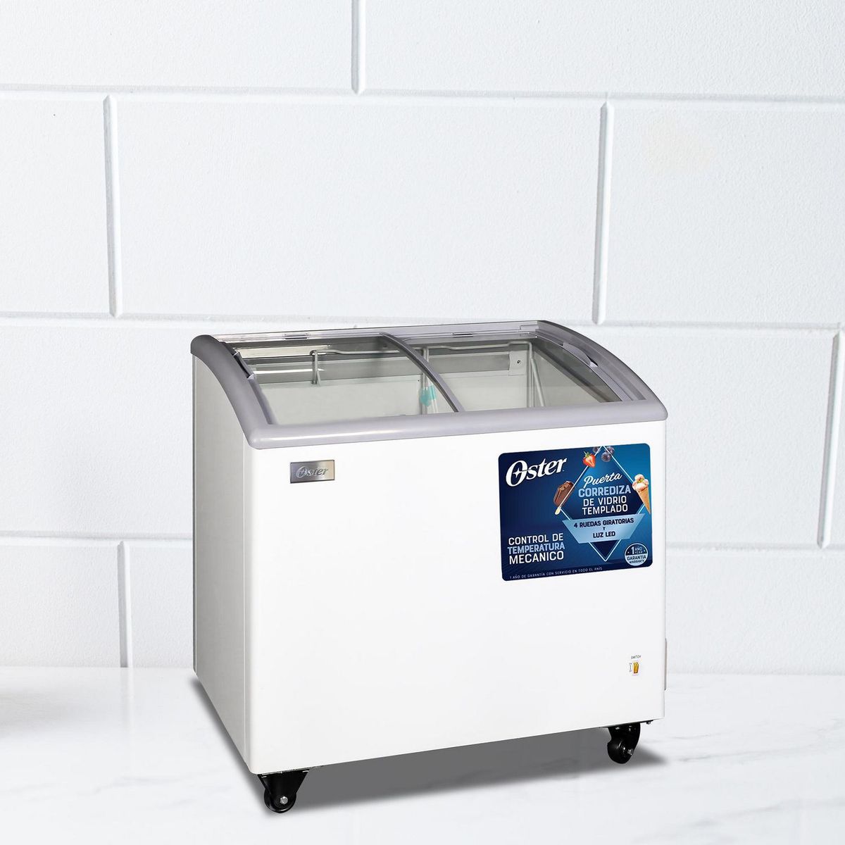 OSTER - Congeladora Oster 208 Lt OSPSCFX7001W Blanco