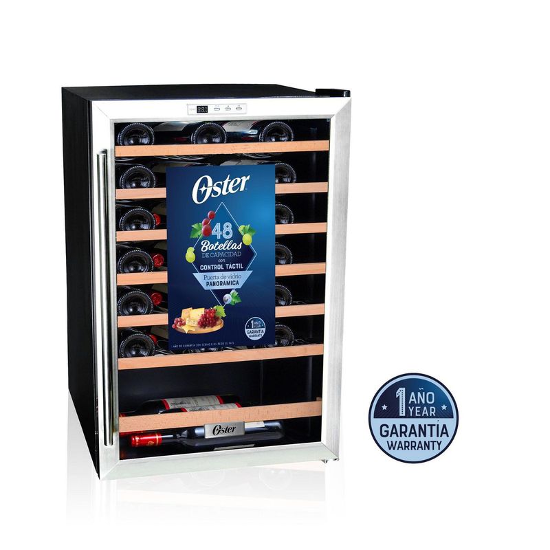 OSTER - Vinera Oster 48 Botellas OS-PWCC48DB Negro