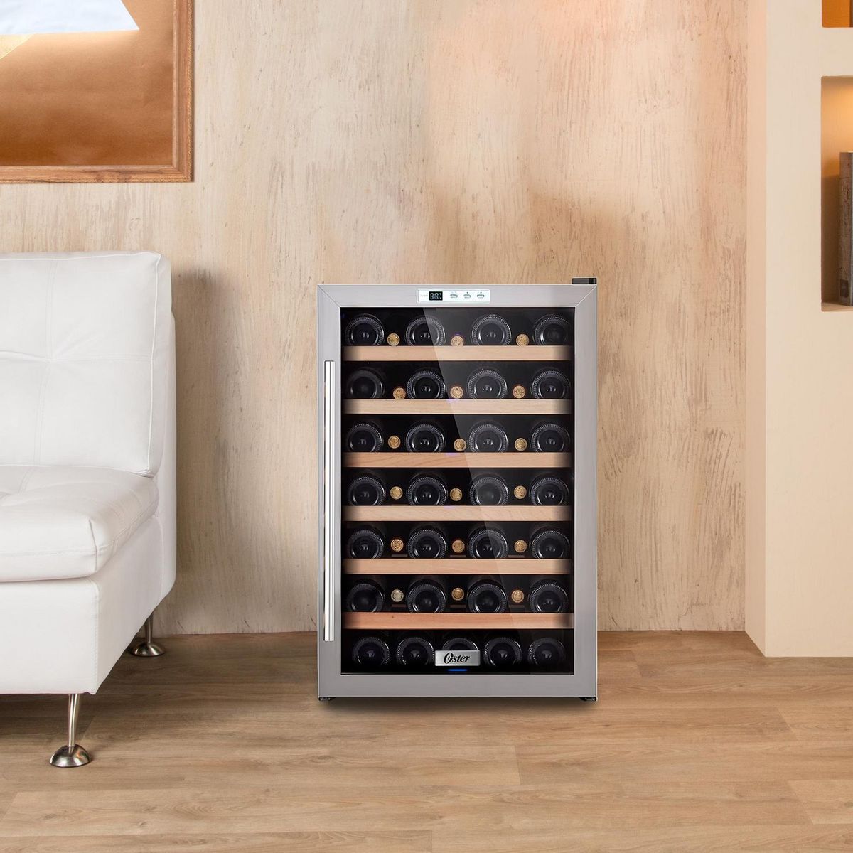 OSTER - Vinera Oster 48 Botellas OS-PWCC48DB Negro