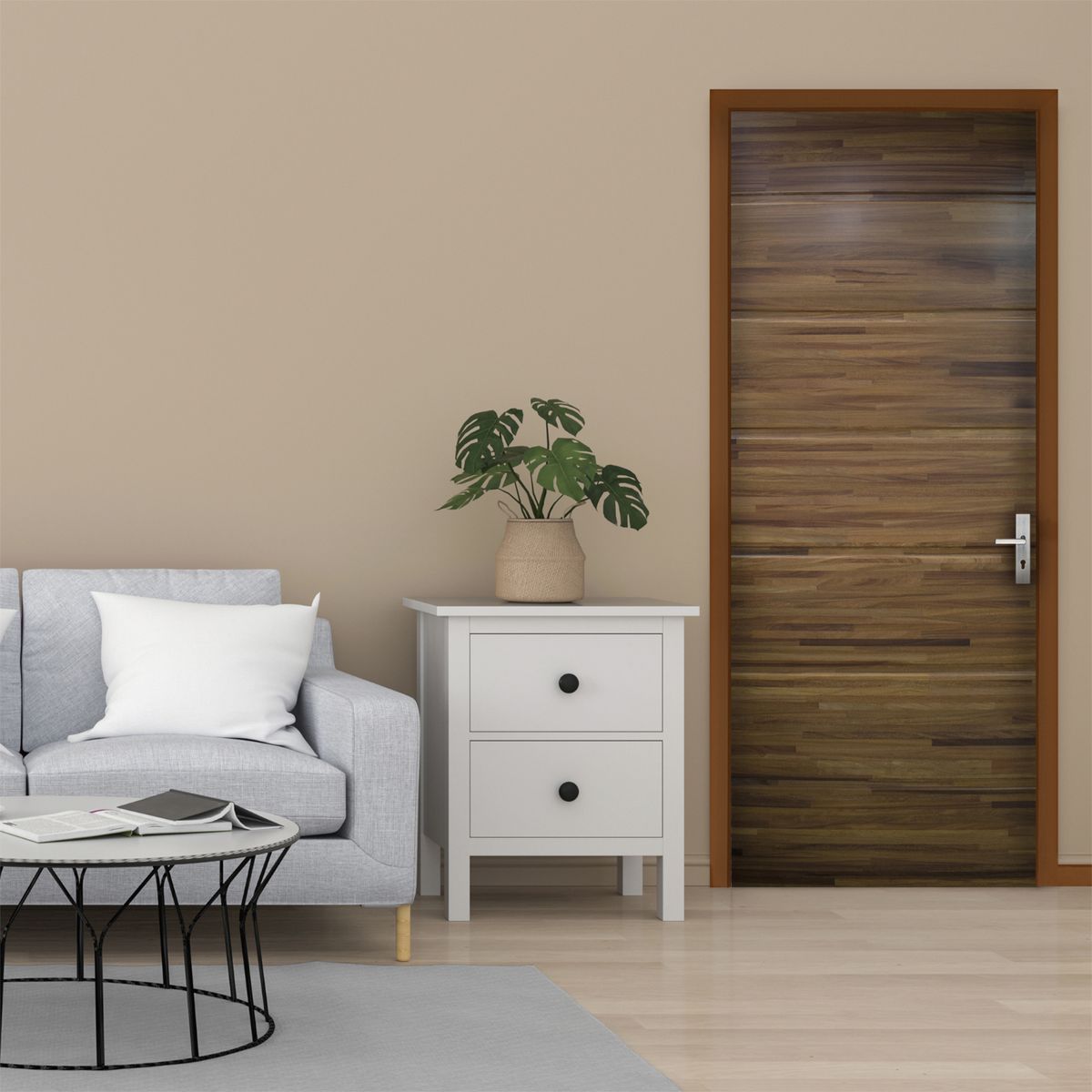 DIMFER - Combo Puerta Prinicipal Prado Shi 85+ Marc + Bis