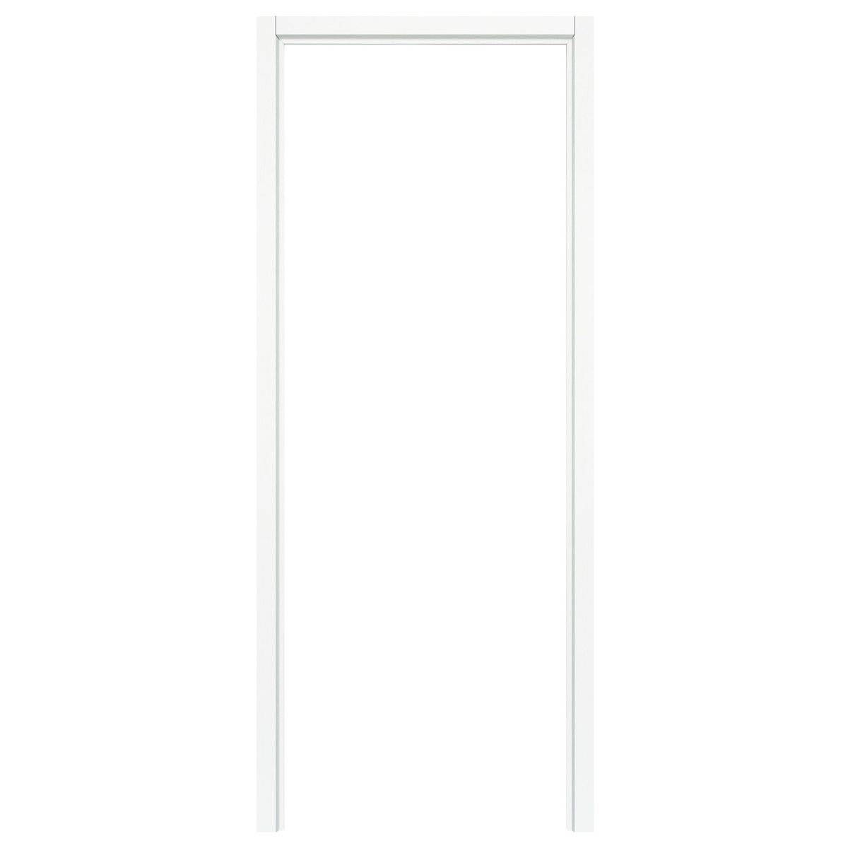 ARES - Marco Aspen Pino Finger Clear Pet Text. Blanco Recto 32X90X2120Mm (Vano 100) C/Rebajo 49 C/Burlete Simple