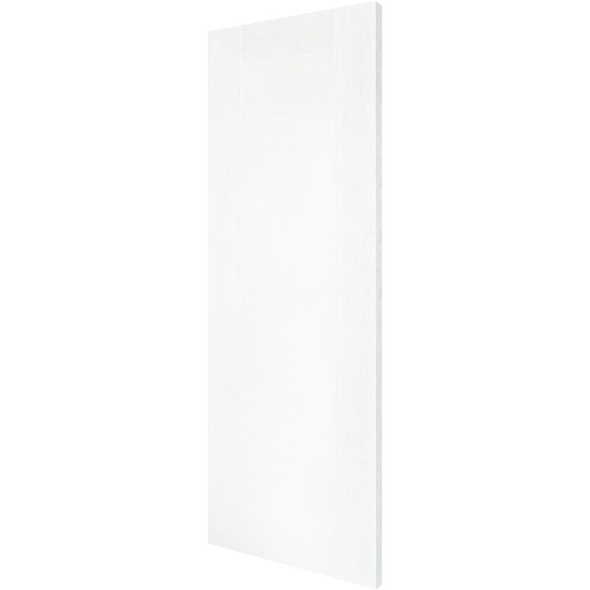 ARES - Puerta Riga HDF 4Mm Hr Pet Txt Blanco Mix 42X850X2070Mm Relleno Sauerland Tubular Embolsado